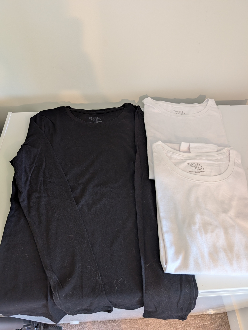 NWOT - 3 Women's Time and Tru Long Sleeve Tshirts